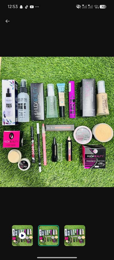 12 in 1 Makeup essential for daily use.