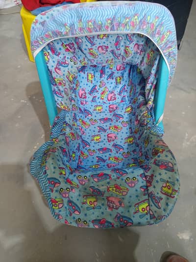 Baby carry cot Jhoola new born carriage + storage + net
