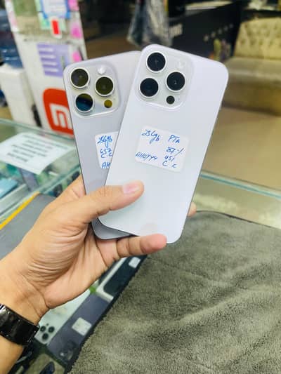 15 pro 256gb official pta approved only phone