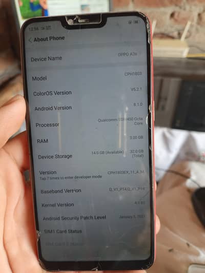 3/32 oppo A3s Hotspot ke liye