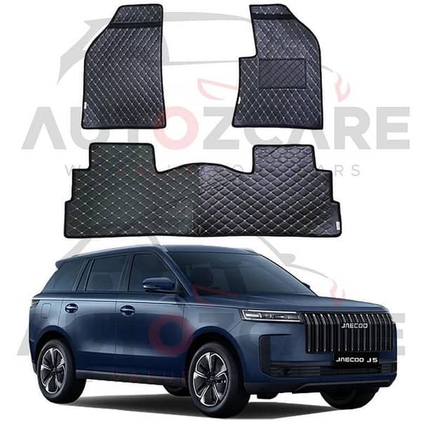 Jaecoo J5 7D Floor Mat (Flat Style) 3PCS - Model 2026