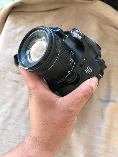 Canon 70D with 18 55 STM