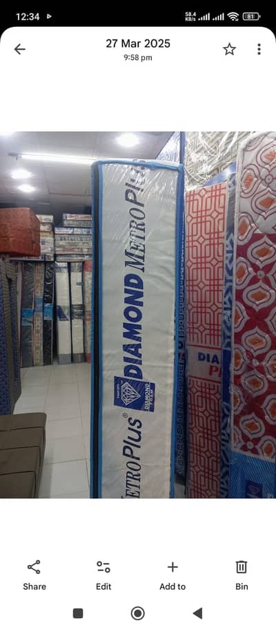 Mattress | Diamond Plus Mattress | new Mattress | Mattress for sale