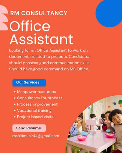 Office Assistant Required