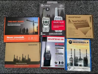 Europe Variant Walkie Talkie Original Two Way Radio And Accessories