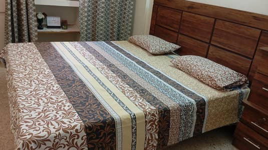 Double Bed/ wooden