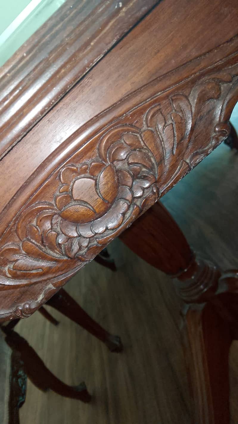 Luxury dining table 8 person dining Dining table with chairs 3