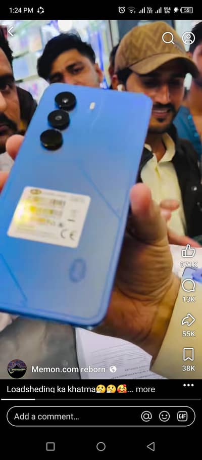 Itel Power 70 4+2/128 Full box