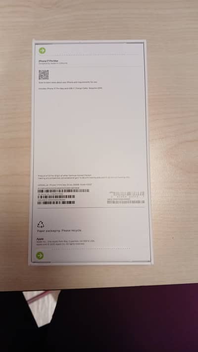 17pro max 512gb silver jv