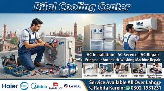 AC Repair Service Lahore | Fridge & Washing Machine Fix