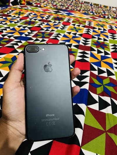 iPhone 7plus   PTA  128GB Black