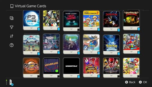 Nintendo Switch Digital games