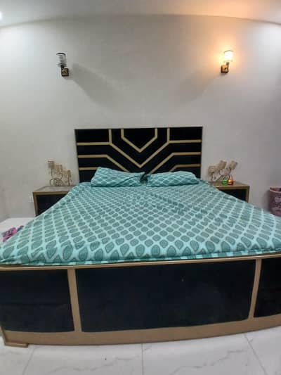 Bed full set for sale With Foam