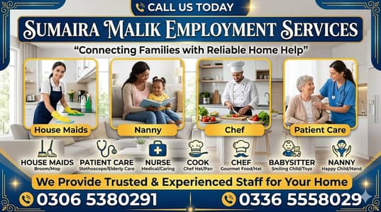Maids / House Maids / Chef / House Cook / Baby Sitter Filpino / Nurse