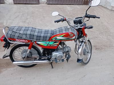 Honda 2022 model red clr