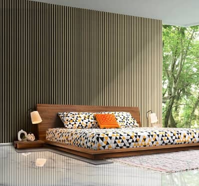 Habitt Vincent King Size Bed with Side Tables