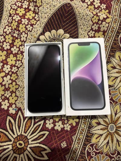 iPhone 14 jv 128 gb with box