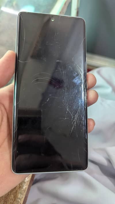 vivo v40 panel screen glass break panel ring k sath ha oeignal panel