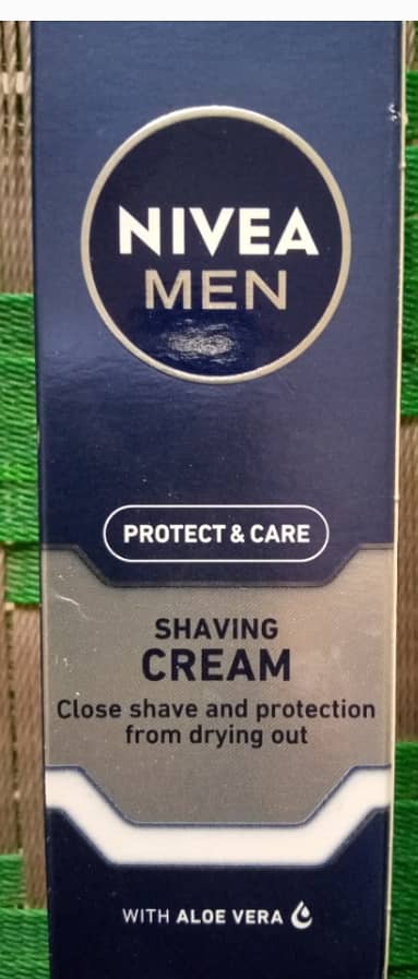 Nivea shaving cream LHR