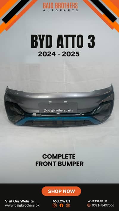 Chery Tiggo 8 Pro 4 Byd Atto 3 Seal Peugeot Front Bumper Lower Fog