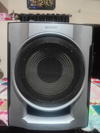 sony active woofer powerful bass