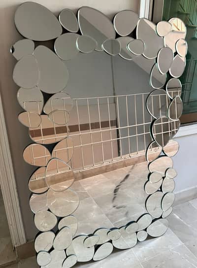 Pebble Design Wall Mount Mirror