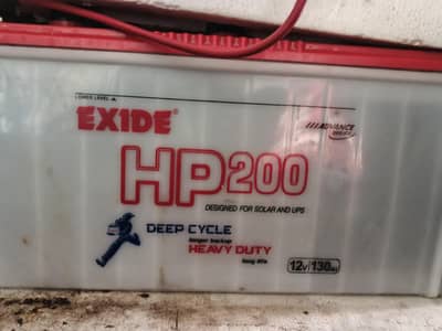 Exide battery 130 Ah