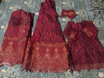 اینڈ میکسی براڈل لہنگہ