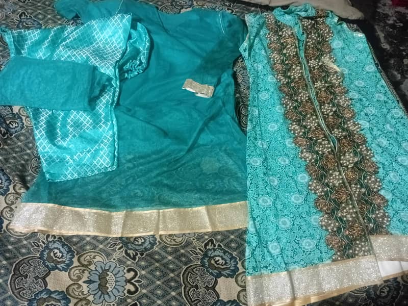 میکسی فراک اپر کوڈ سوٹ 1