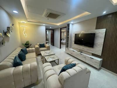 Per day luxury short stay apartment available in bahria town