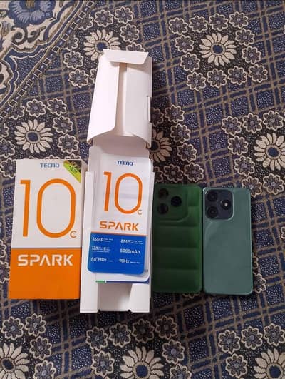 tecno spark 10c koi fault nhi condition 10 by 9 hai