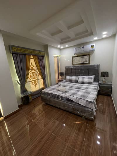 One bedroom apartments daily basis laxusry short stay apartment available for rent in bahria town