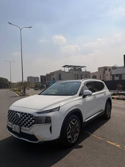 Hyundai Santa Fe Signature Hybrid 2024 Polar White 1600cc