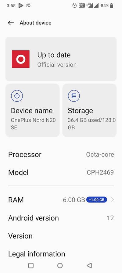 one plus nord n20 se 6+1/128