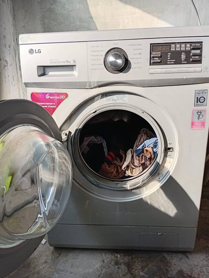 Front  load automatic machine 2