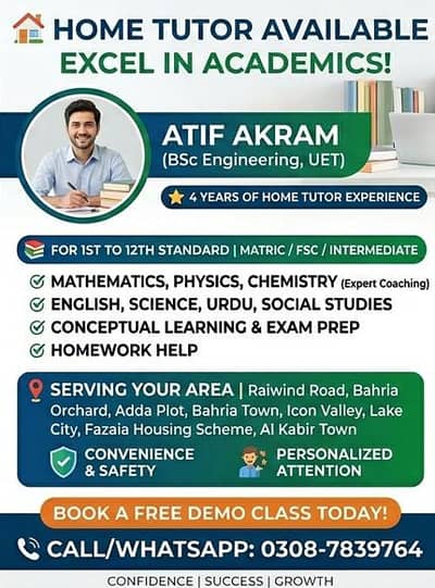 home tutor available