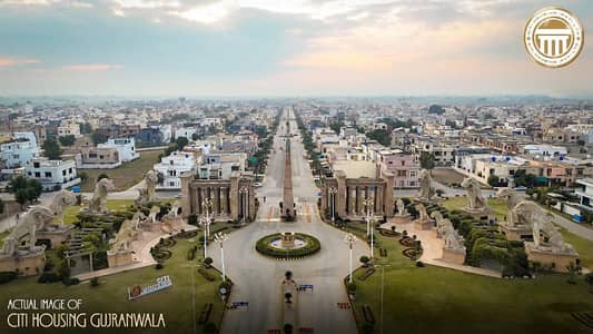 GG block 10 Marla plot for sale Citi Housing Gujranwala