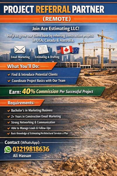 Email marketing of Estimating work