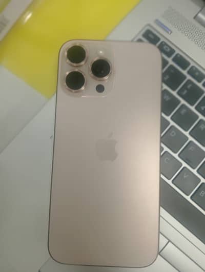 iPhone 16 Pro Max 256GB Desert Titanium | PTA Approved | Physical + eS