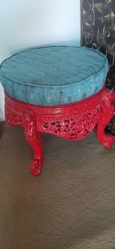 single wooden sofa stool for sale