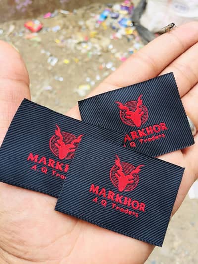 printed labels (tags cards )