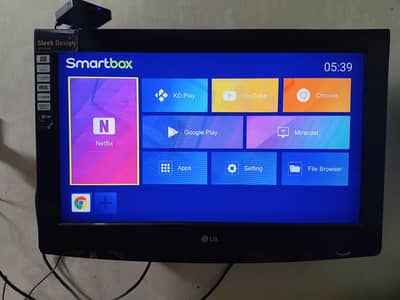 LG 32 inch LCD with Android box
