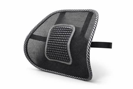 Universal Car Seat Back Support Mesh Cushion | Pain Relief Lower Back