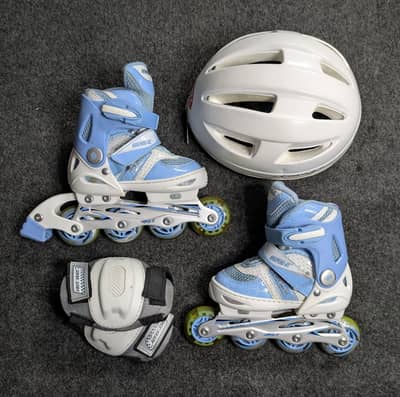 Imported Inline Skating Sets | Helmet + Pads Included | All Sizesj