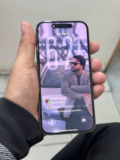 Iphone 15 pro jv natural titanium