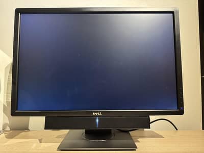 Dell P2412HB 24" LED Monitor with Original Stand + Soundbar