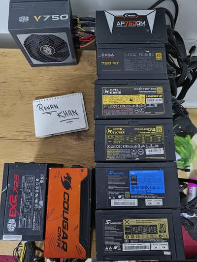 gaming power supply 650watt 750watt 850watt psu gtx rtx Ryzen Corsair