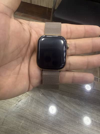 Series 10 42mm stainless steel gold