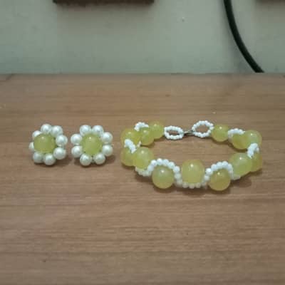 Women's Bracelet set (Bracelet + Ring + Earring