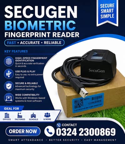 SecuGen Hu20 A and Hu20 | New Condition